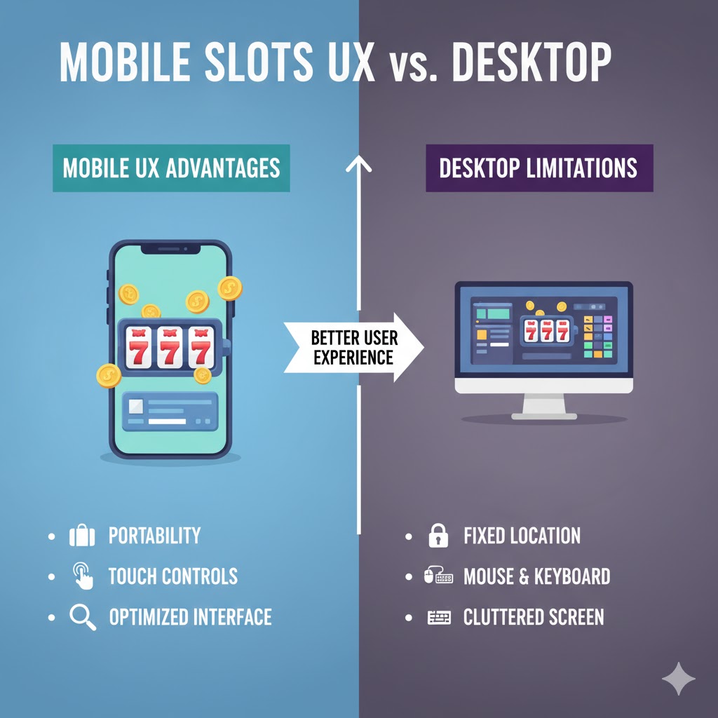 Keuntungan UX Slot Mobile Dibanding Desktop