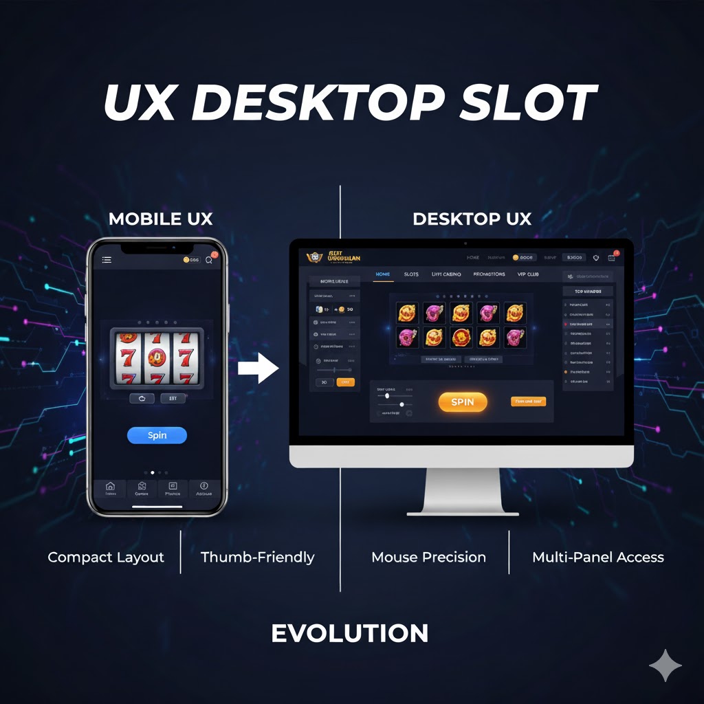 UX Desktop Slot : Fitur dan Navigasi Unggulan
