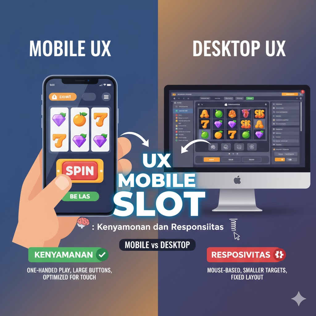UX Mobile Slot : Kenyamanan dan Responsivitas